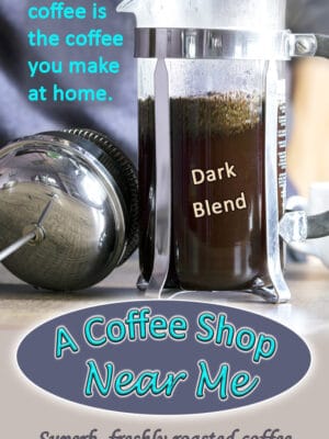 A Coffee Shop Near Me Dark Blend