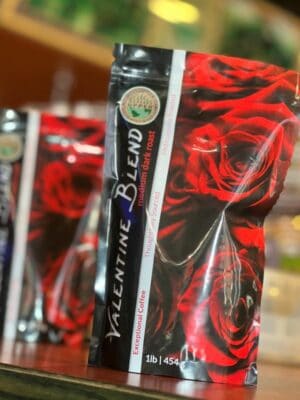 Cupper's Valentine Blend Coffee bag in the store