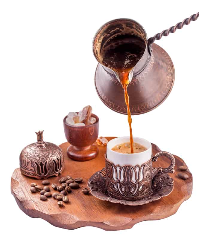 Freshly-Brewed Turkish Coffee!