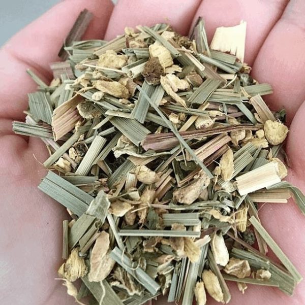 Handful of loose Unity herbal tea