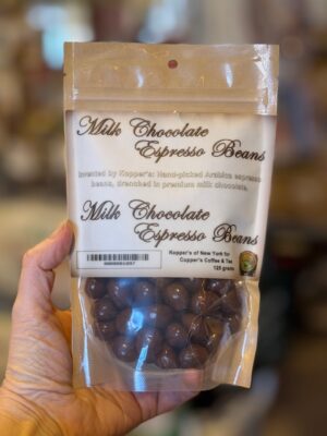 Kopper's Milk Chocolate Covered Espresso Coffee beans