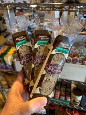 Melinda's Biscotti Espresso Almond Gluten Free