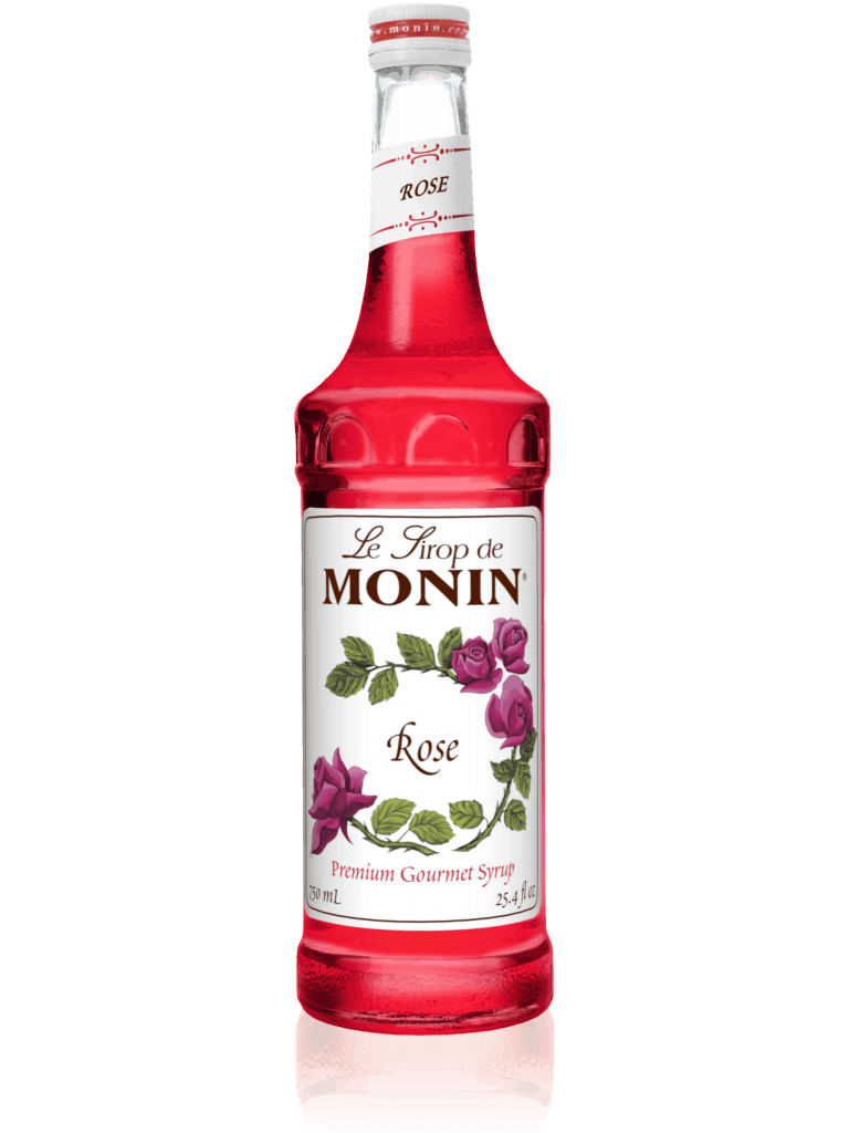 Monin Rose Syrup Cupper's Coffee & Tea