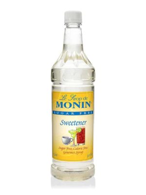 Monin Sugar Free Sweetener in 1 litre plastic bottle