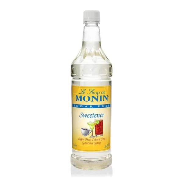 Monin Sugar Free Sweetener in 1 litre plastic bottle