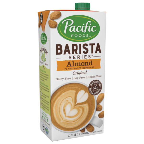 Pacific Barista Almond Milk alternate dairy free carton