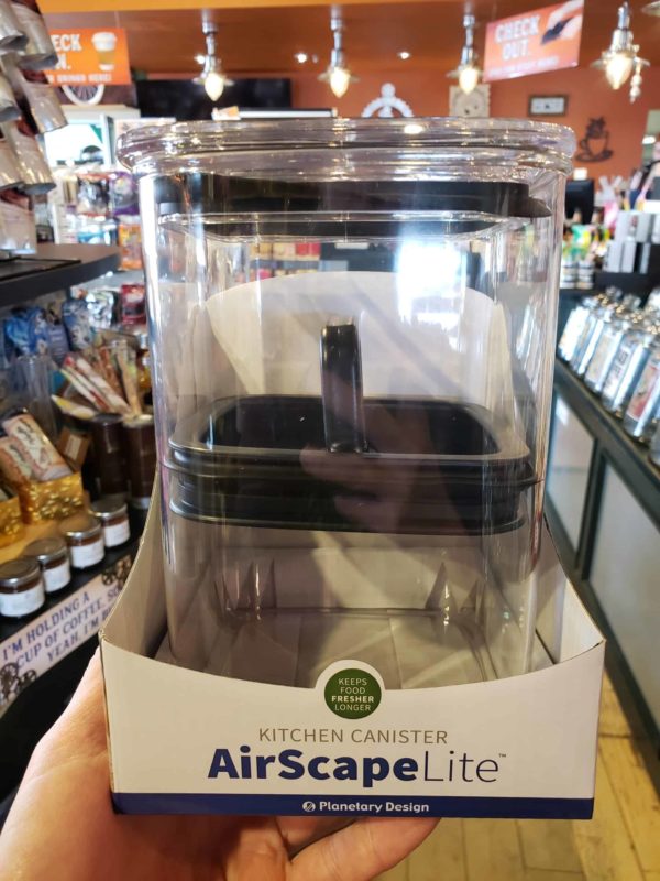 Airscape Lite Canister 7 inches made of acrylic