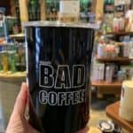 Airscape Canister 7 Inch Black Metal BAD Coffee