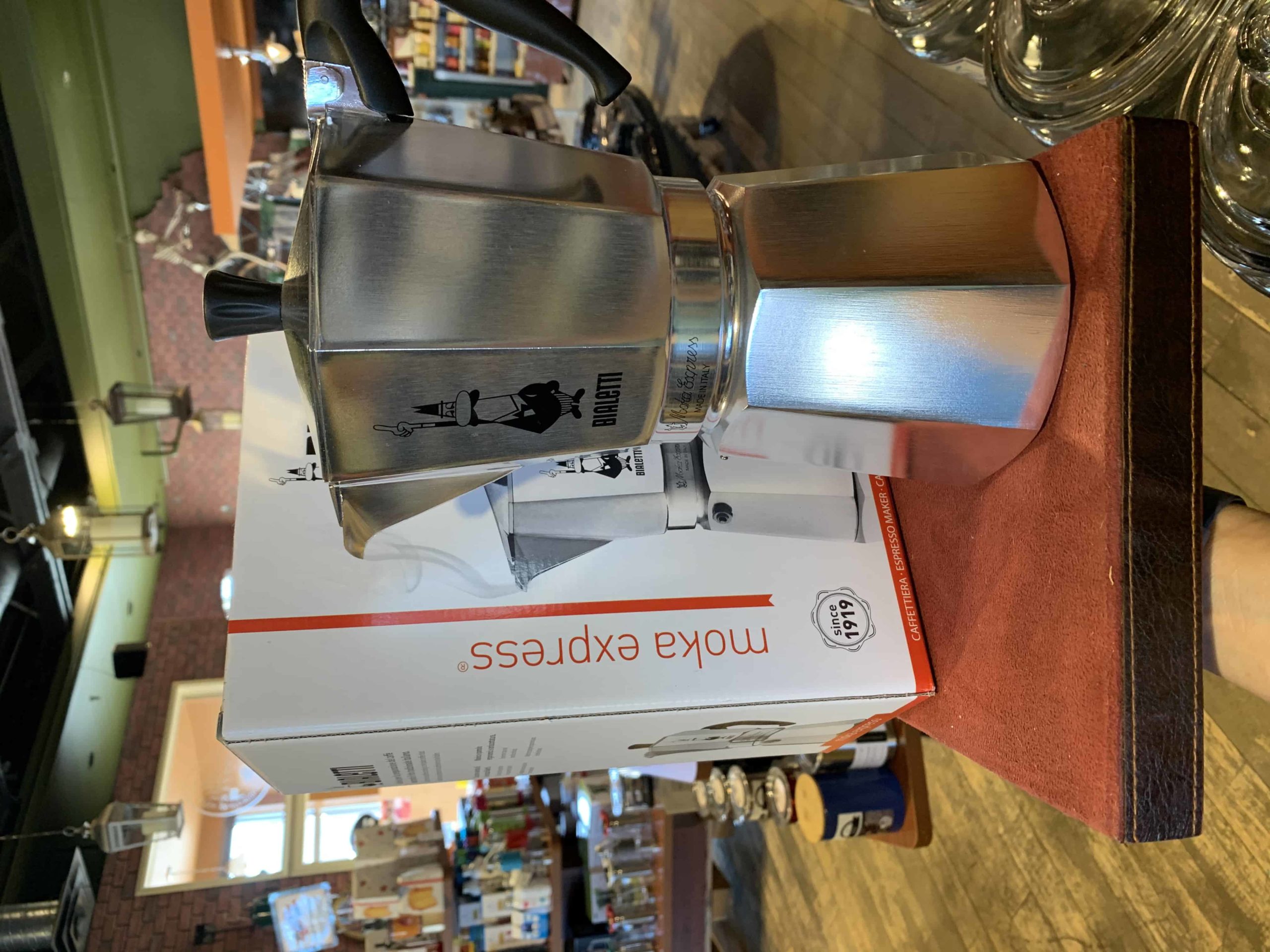 Bialetti Moka Express Stovetop Espresso Maker, 12 Cup Cupper's Coffee