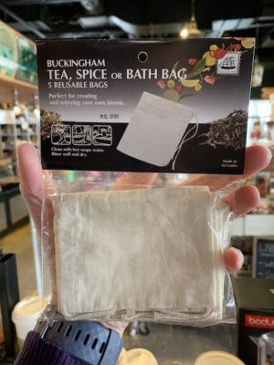 Buckingham Cloth Tea Bag 5 Pack