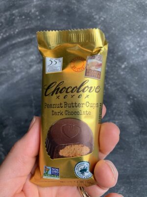 Chocolove Peanut Butter Cups in 55% Dark Chocolate