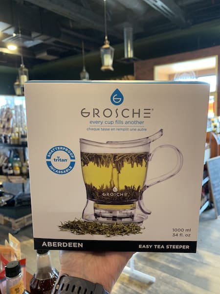 Grosche Aberdeen Tea Steeper 1000mL Clear