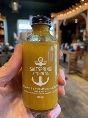Saltspring Kitchen Hot Sauce - Pineapple + Turmeric + Achiote 🍁