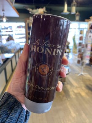 Monin Dark Chocolate Sauce 12 oz