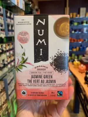 Numi Jasmine Green Tea box