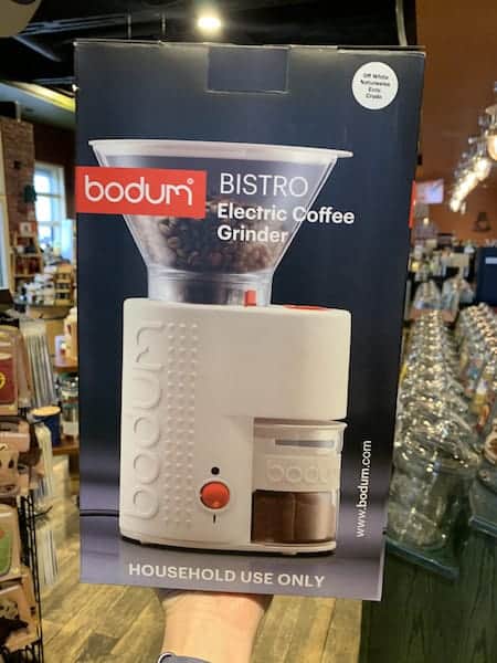 Bodum Bistro Coffee Grinder White