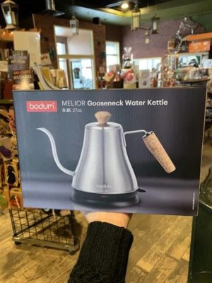 Bodum Melior Gooseneck Electric Water Kettle Silver