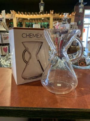 Chemex 10 Cup Glass Handled Coffee Pour-Over