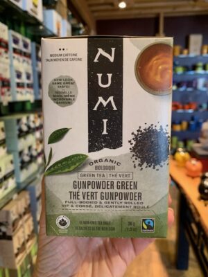 Numi Gunpowder Green Tea box