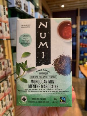 Numi Moroccan Mint Tea box