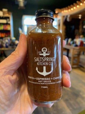 Saltspring Kitchen Morita Espresso Chipotle Hot Sauce Jar