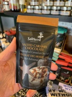 Saltwest Salted Caramel Chocolate Sea Salt Bag