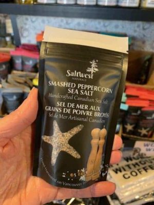 Saltwest Smashed Peppercorn Sea Salt Bag