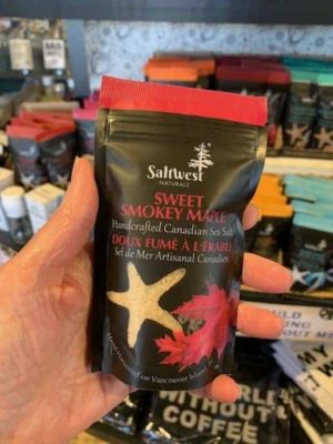 Saltwest Sweet Smokey Maple Sea Salt Bag