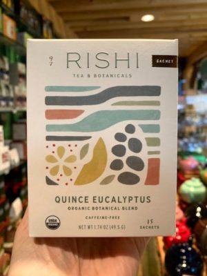 Rishi Quince Eucalyptus Herbal Tea Bags