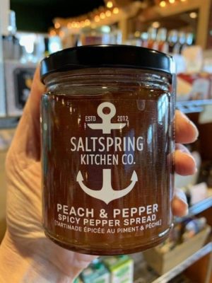 Saltspring Kitchen Peach Pepper Spicy Spread