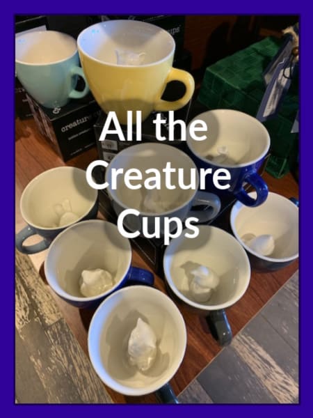 All the Creature Cups