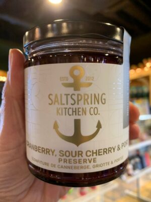 Saltspring Kitchen Cranberry Sour Cherry Port Preserve
