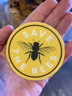 Vinyl-Sticker-Save-The-Bees