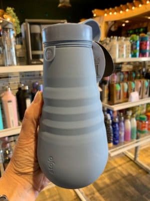 Stojo Collapsible Water Bottle 20oz Steel