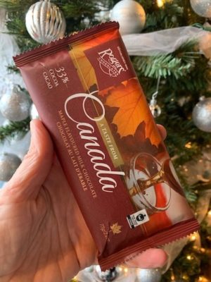 Roger's Chocolates Taste From Canada Maple Milk Chocolate Bar