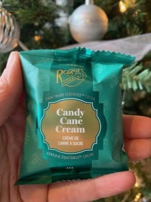 Roger's Chocolate's Victoria Cream - Candy Cane
