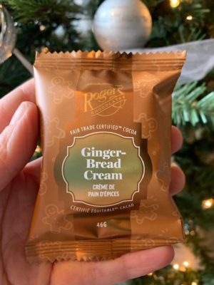 Roger's Chocolate's Victoria Cream - Gingerbread