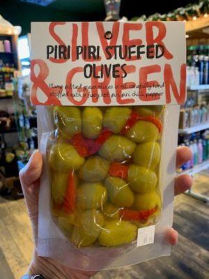Silver Green Piri-Piri Stuffed Green Olives