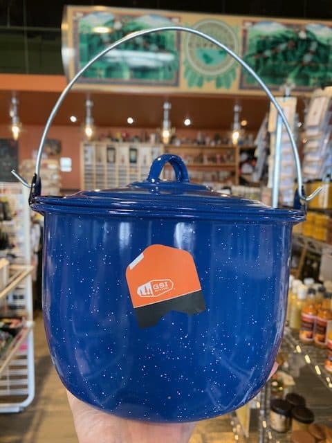 GSI Outdoors Enamelware 12-Cup Percolator, Blue