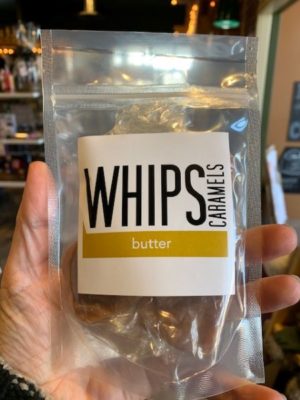 Whips Butter Caramels Bag