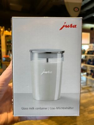 Jura Glass Milk Container