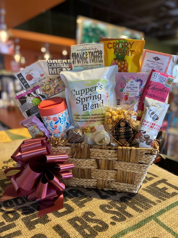 Mother's Day Gift Basket, Extra Large Cupper's Coffee & Tea
