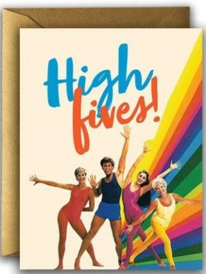 Offensive & Delightful Hi Fives Card