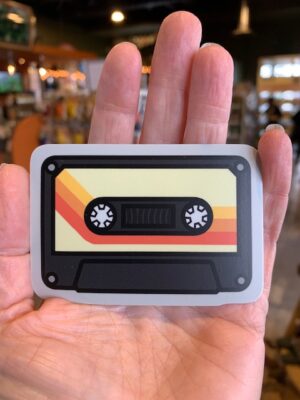 Vinyl Sticker Cassette
