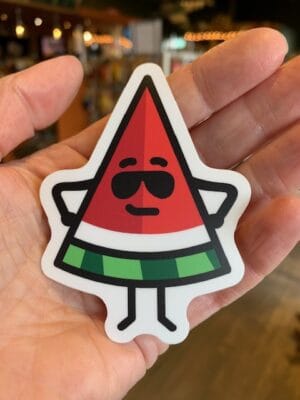 Vinyl Sticker Watermelon Sunglasses