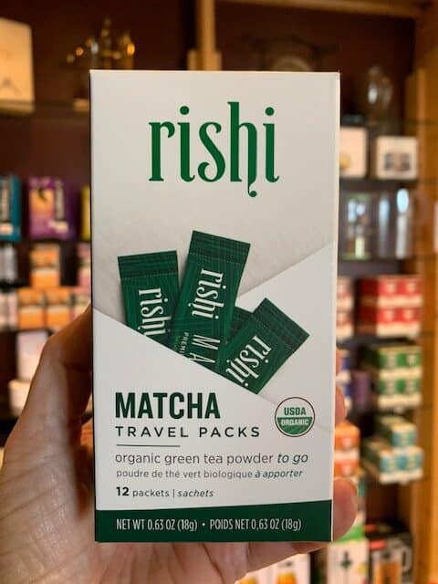 Rishi Matcha Tea Travel Sticks