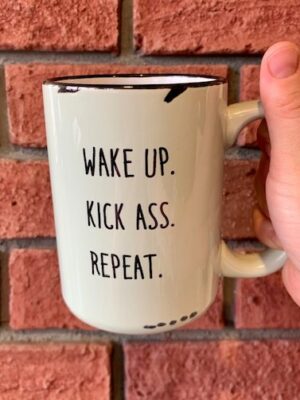 Prairie Chick Mug Wake Up Kick Ass