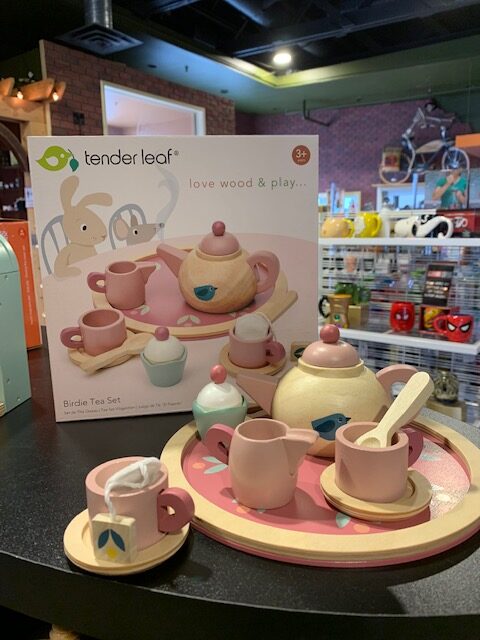 Tender Leaf Toys : dinette en bois birdie tea set