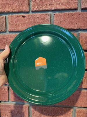 Green Enamel Plate