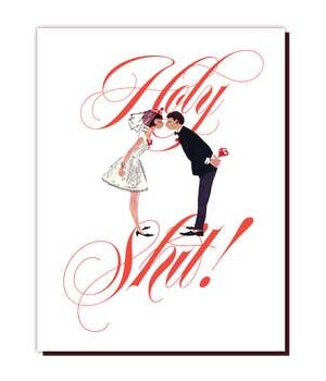 Offensive & Delightful Holy Shit Wedding